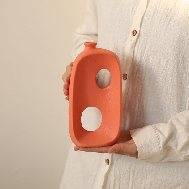 Vase Contemporain en Céramique