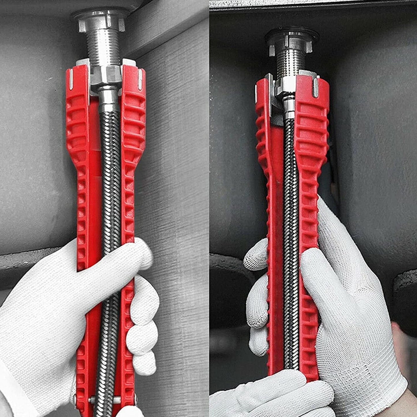 Clé de Réparation d'évier 8-en-1 Ultra-pratique