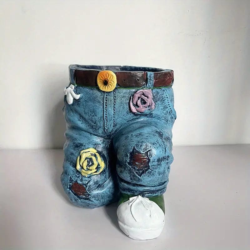 DenimVase™ - Pot de Fleurs Jean Innovant