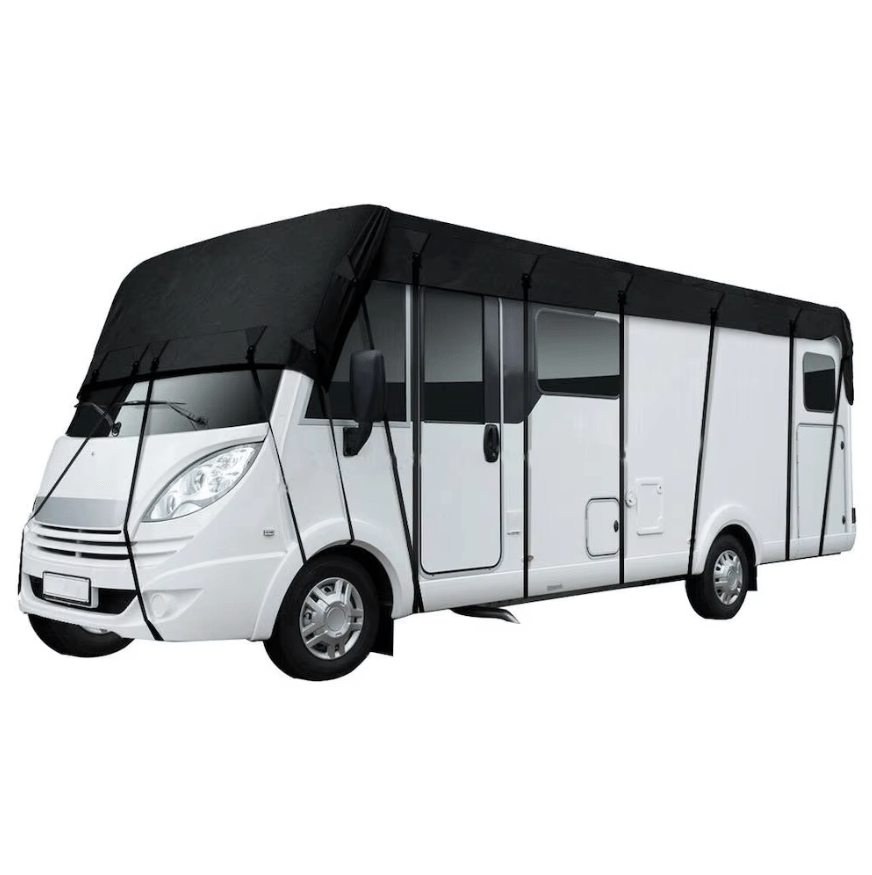 Bâche de Protection Intégrale Résistante pour Caravane
