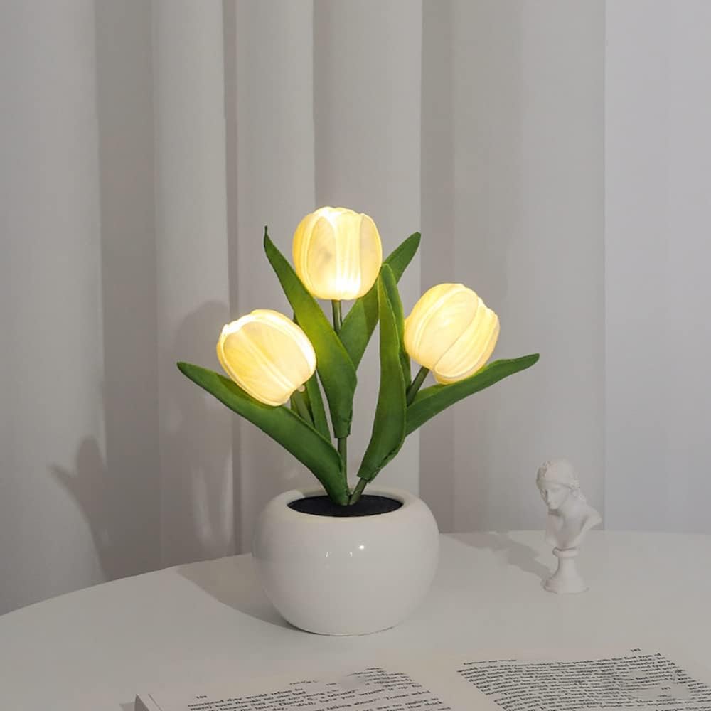 Tulipe décorative illuminée