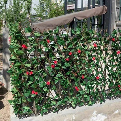 Clôture Florale synthétique Extensible