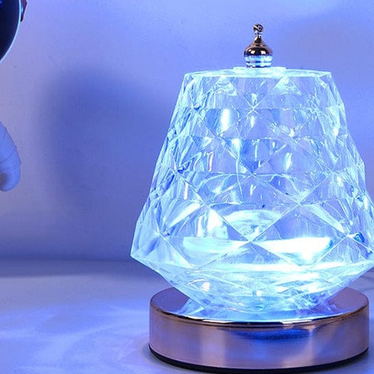 Lampe Effet Cristal Multicolore