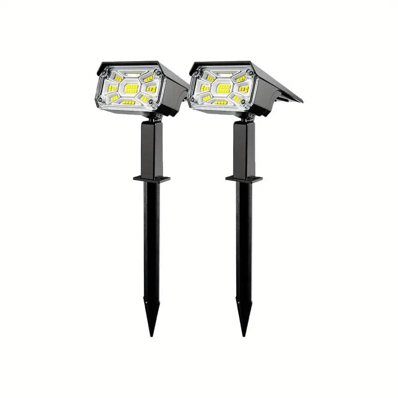 Lampes Solaires LED d'Extérieur Étanches Design Élégant