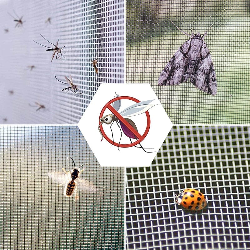 Moustiquaire Magnétique Ajustable à Ouverture Latérale pour Porte