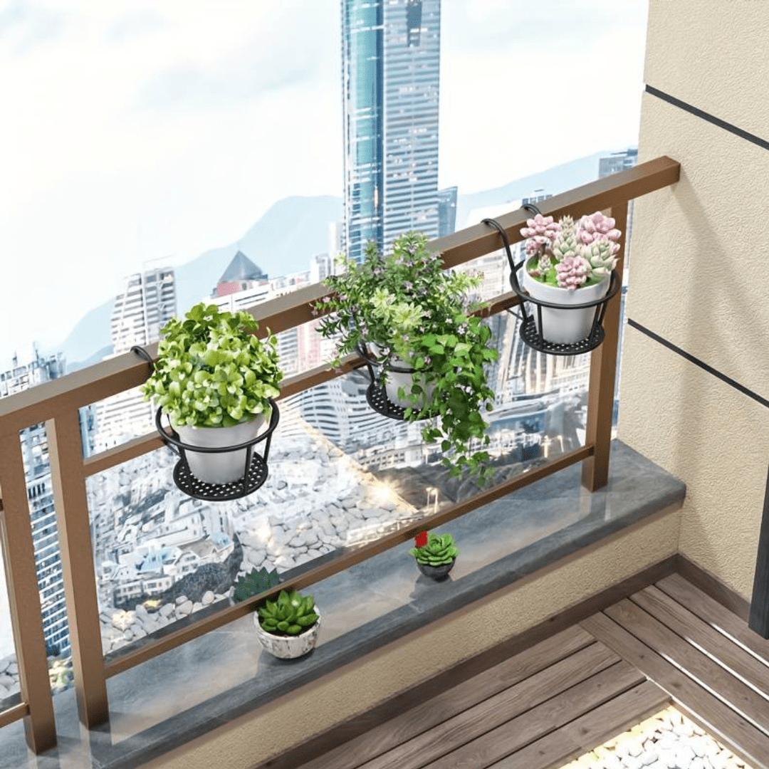 Support de Pot de Fleurs pour balcon