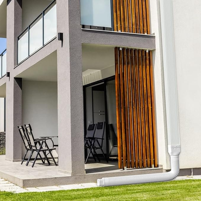 Tube d'extension de Gouttière Ajustable et Robuste