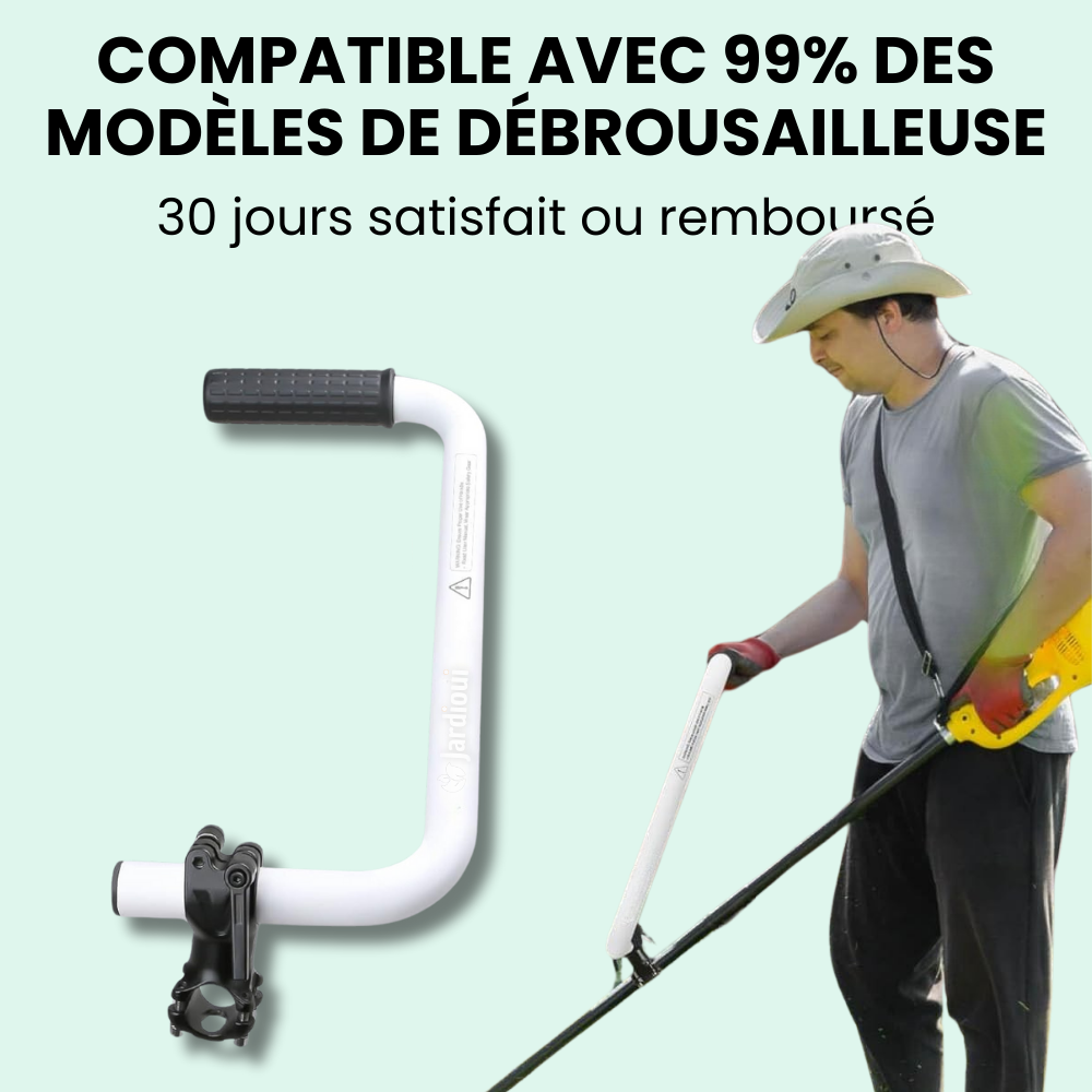 Poignée Réglable Universelle pour Débroussailleuse (+1 Sangle Offerte)