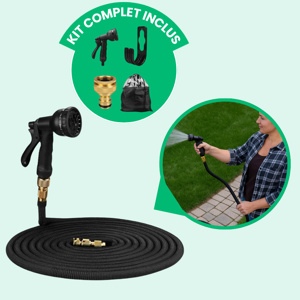 Tuyau d'Arrosage Extensible Premium