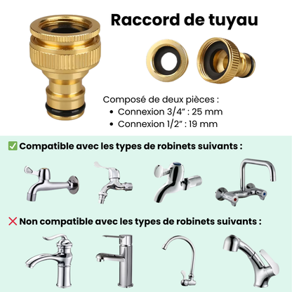 Tuyau d'Arrosage Extensible Premium