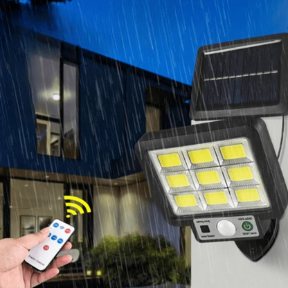 Lampe Solaire Puissante avec Détecteur de Mouvement