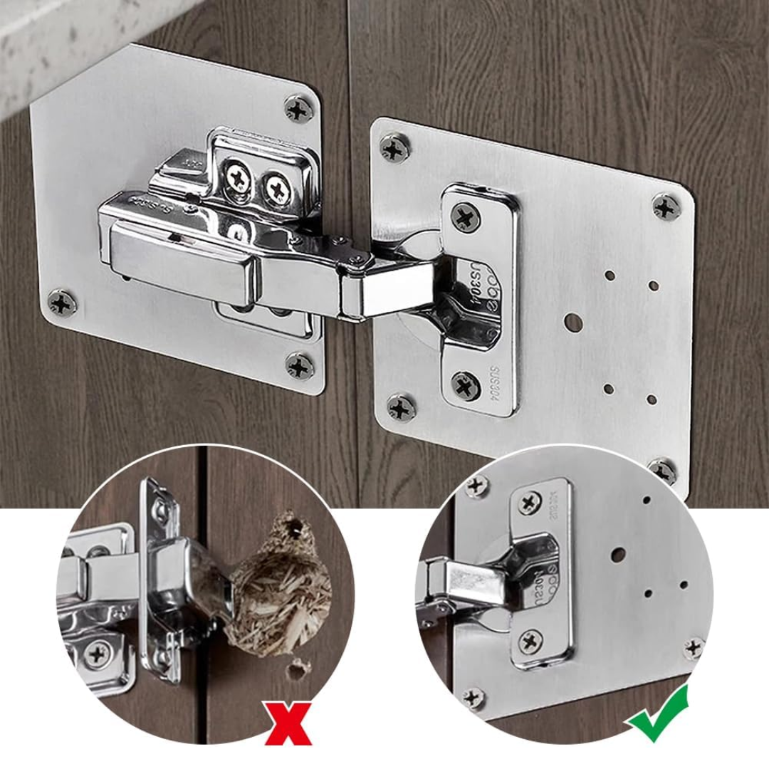 Plaque de Réparation Charnière Renforcée