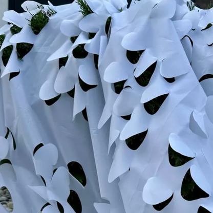 Voile d'ombrage Camouflage Blanc