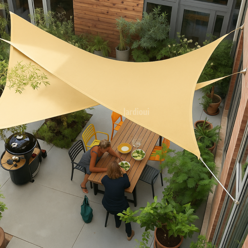 Voile d'Ombrage Triangulaire Premium