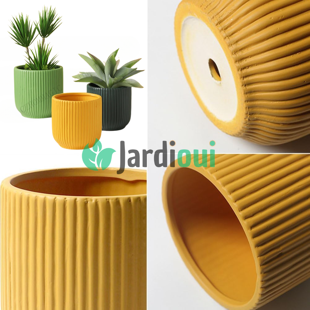 Pot de Fleur en Céramique Élégant