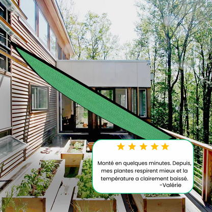 Voile d'Ombrage Rectangulaire Premium