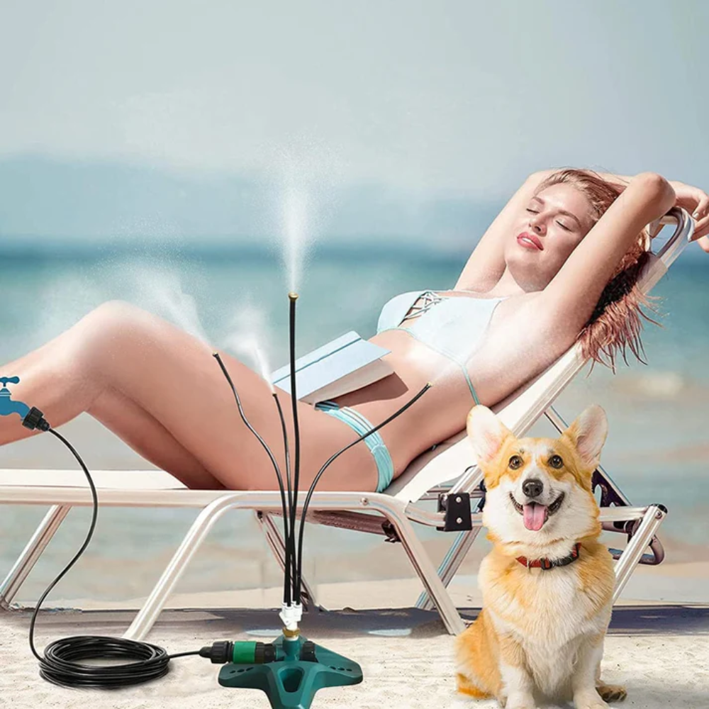 Système de Brumisation Portatif Ultra-Efficace Quattro-Spray