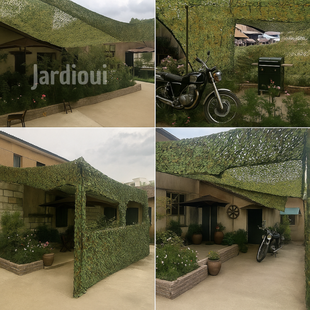 Voile d'Ombrage Camouflage Premium