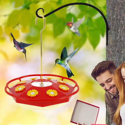 Mangeoire Colibri Multi-Port Transparente