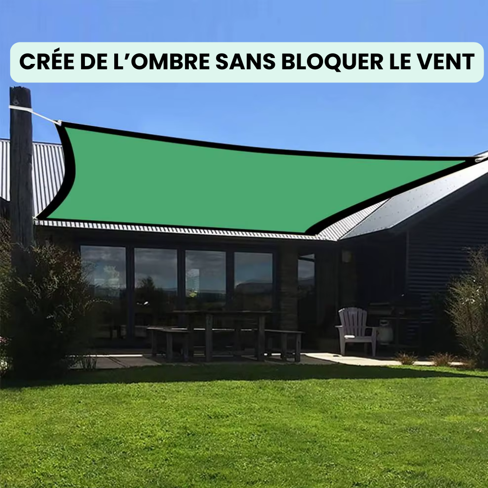 Voile d'Ombrage Rectangulaire Premium