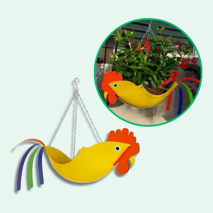 Pot de Fleurs Suspendu Animaux Artistiques