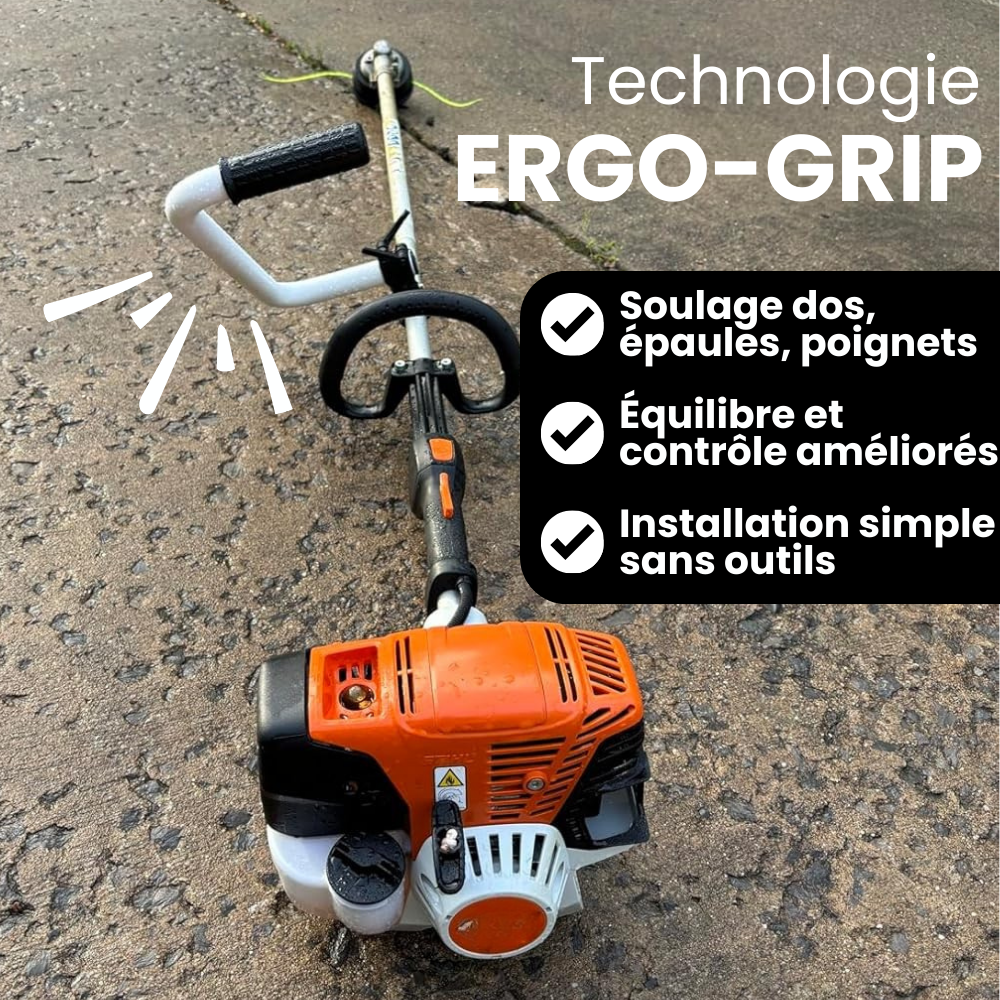 Poignée Réglable Universelle pour Débroussailleuse (+1 Sangle Offerte)