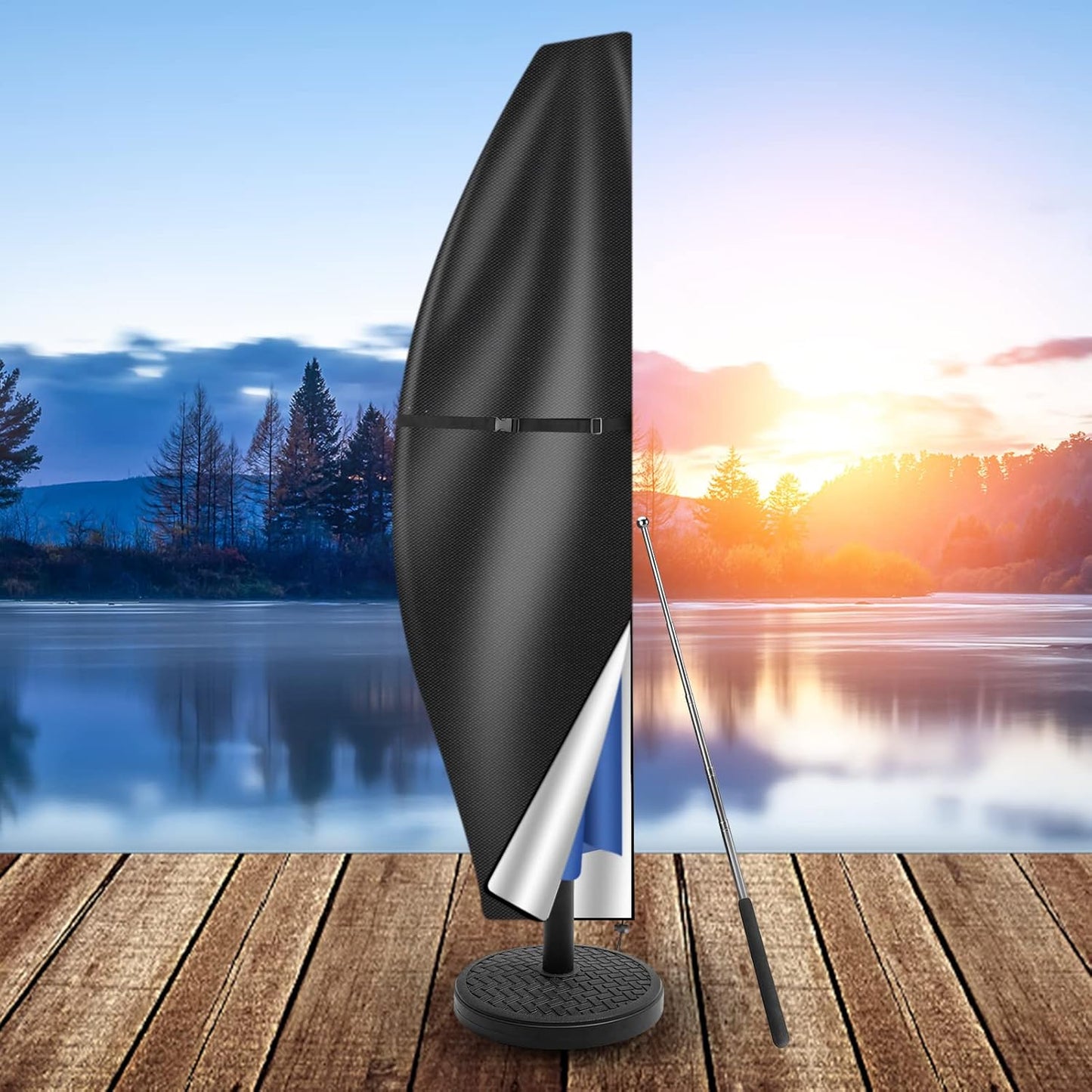 Housse pour Parasol Déporté Imperméable