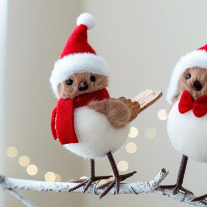 Petits Oiseaux Festifs à Suspendre