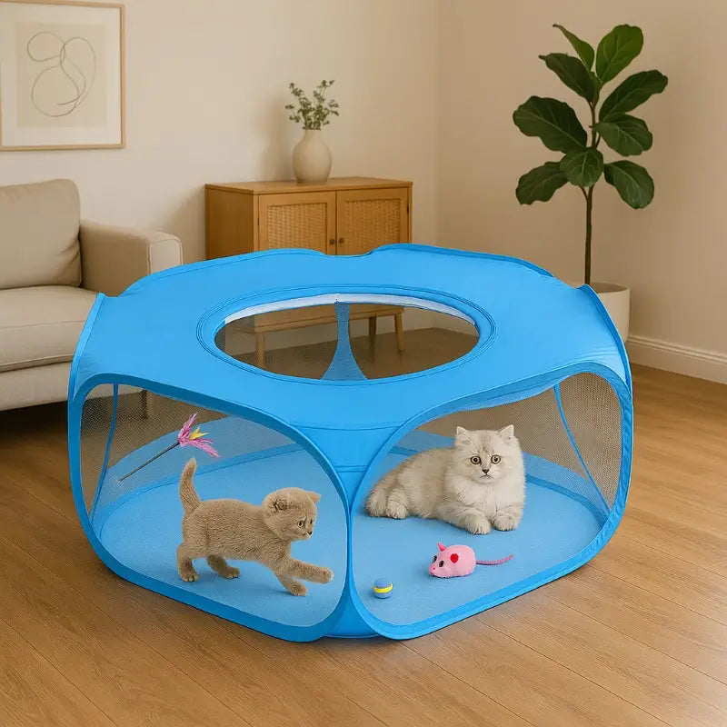 Parc de Jeu Respirant pour Petits Animaux