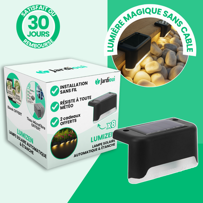 Lampe Solaire Automatique et Étanche  | LumiZen