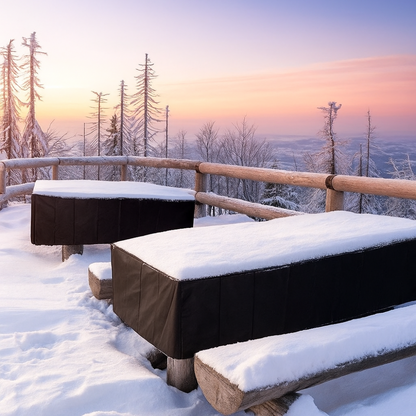 Housse de Table de Jardin Protectrice Premium