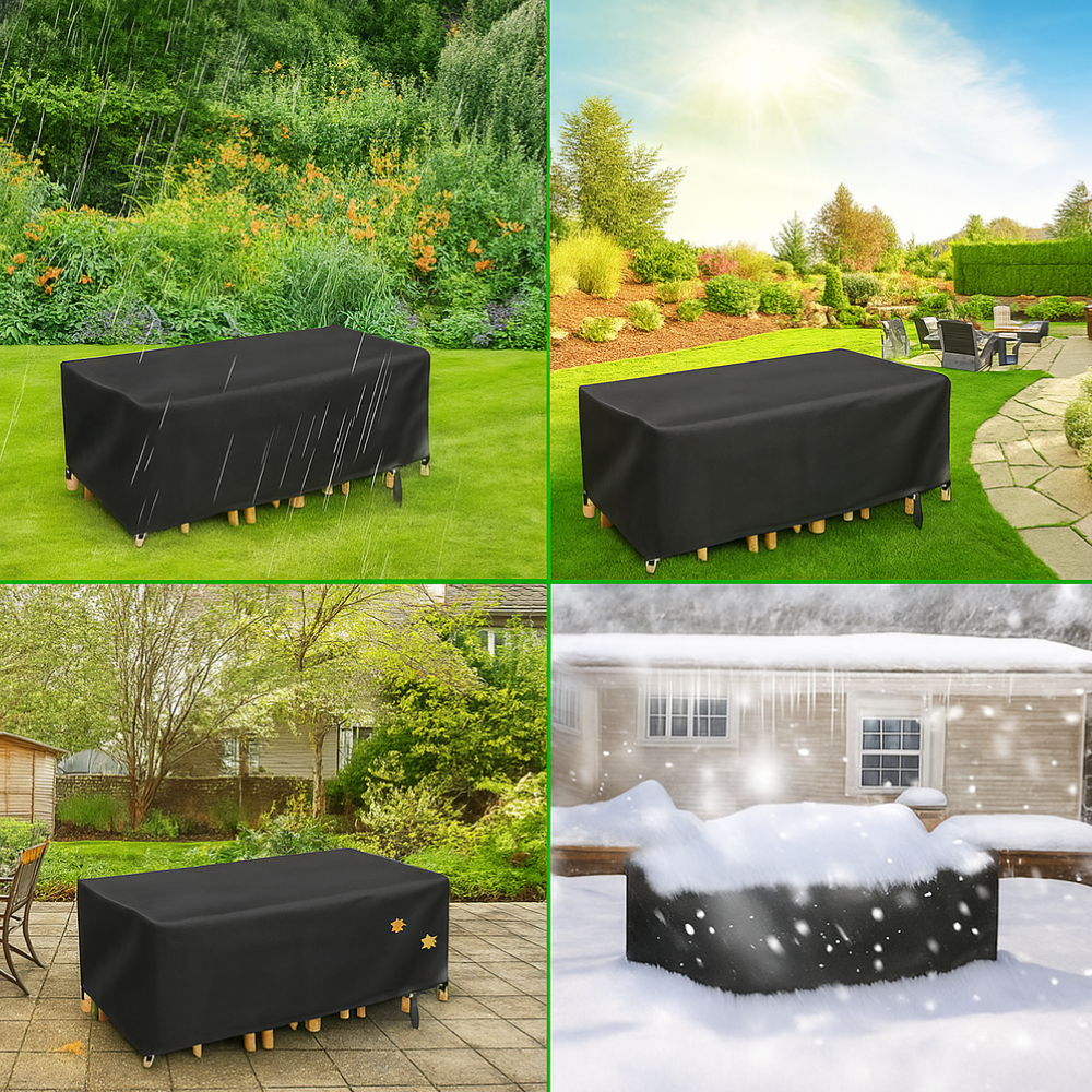 Housse de Table de Jardin Protectrice Premium