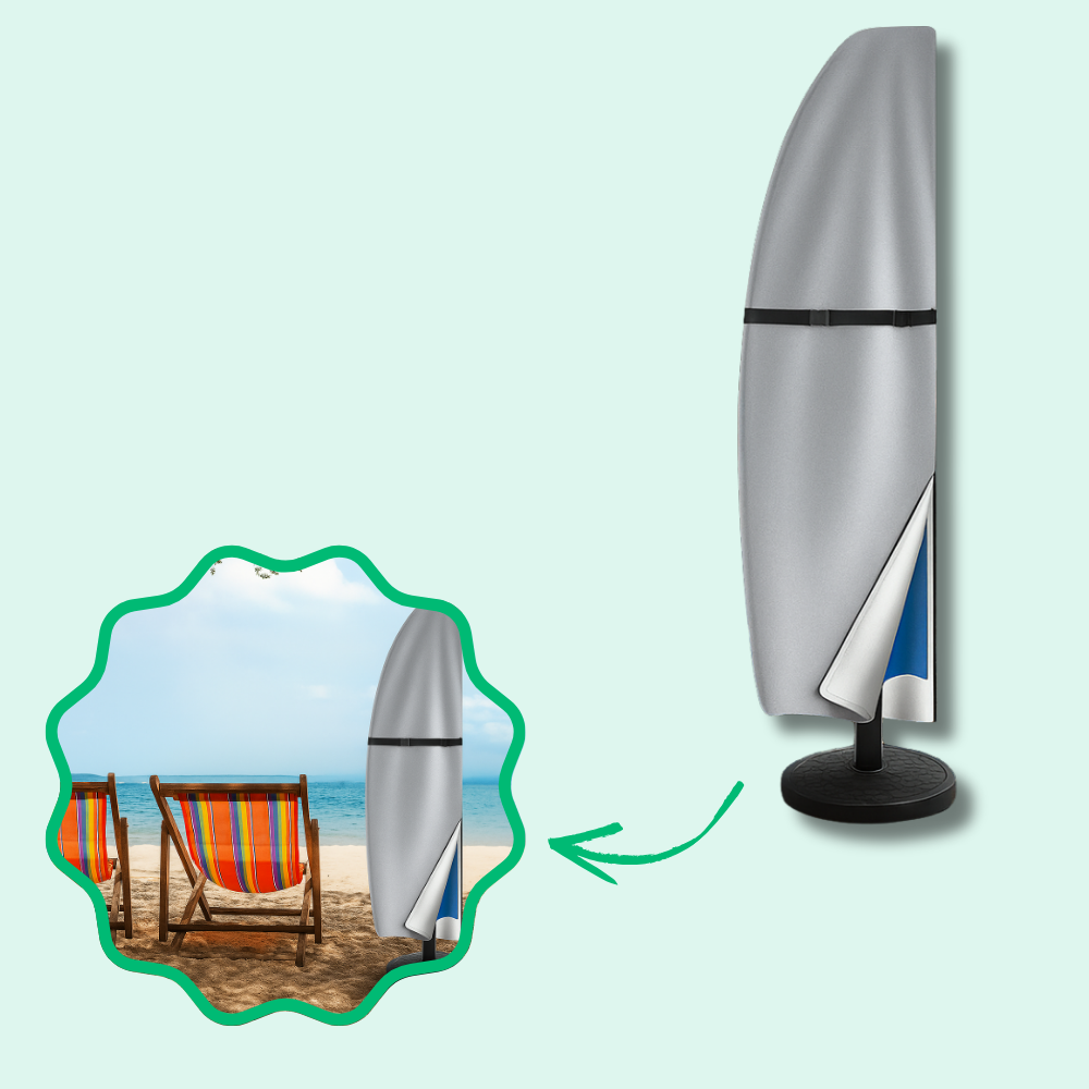 Housse Protectrice Intégrale Anti-UV pour Parasol