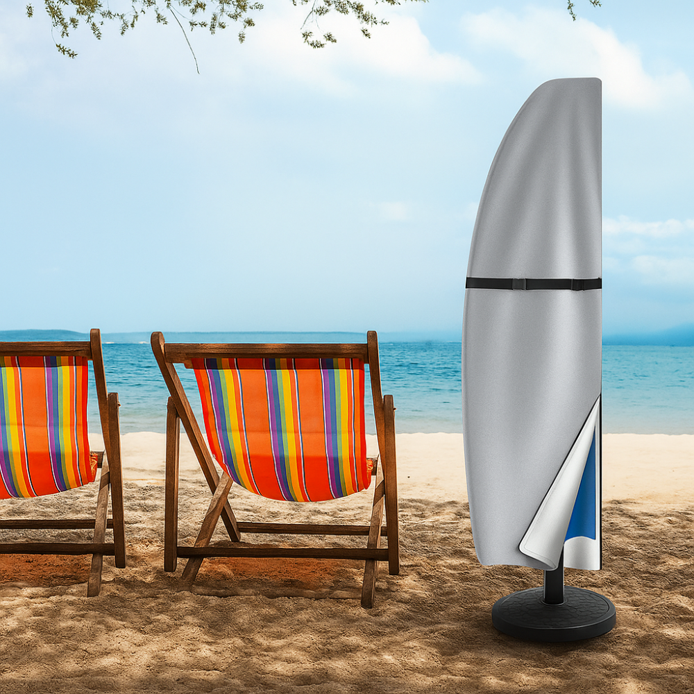 Housse Protectrice Intégrale Anti-UV pour Parasol