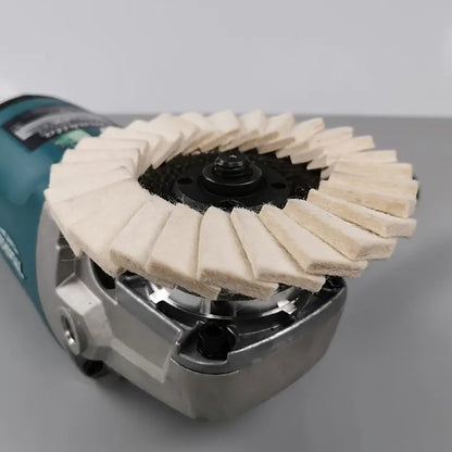 Disque de polissage en feutre précis