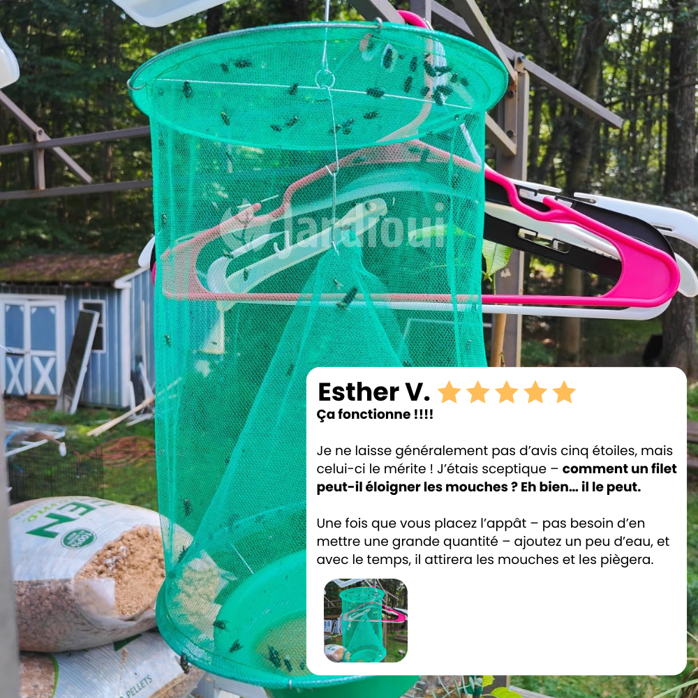 Piège à mouches Suspendu d'Extérieur Ultra Efficace