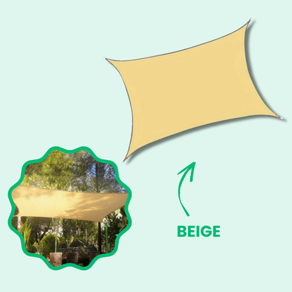 Voile d'Ombrage Rectangulaire Premium