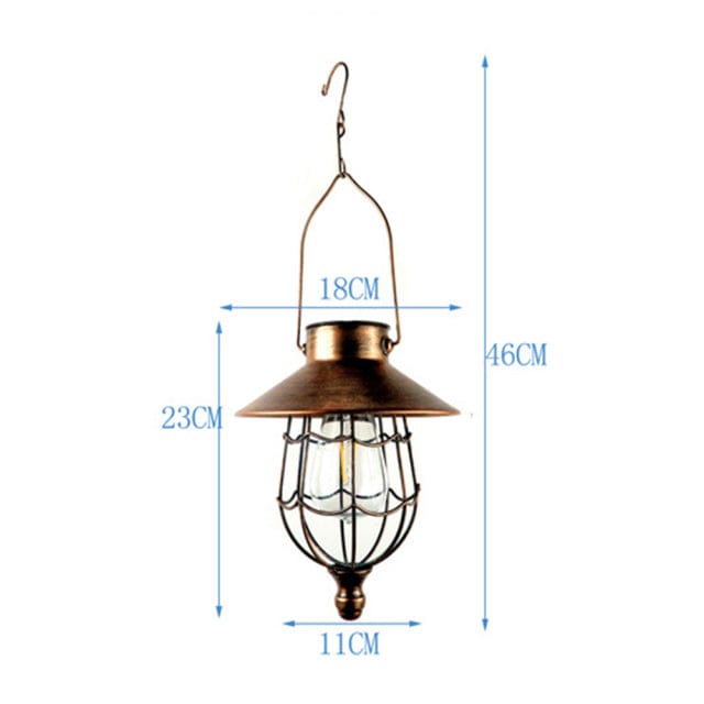 Lanterne Solaire Extérieure à Suspendre