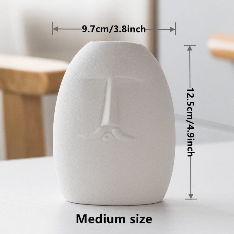 Vase Humoristique en Céramique