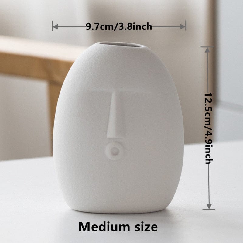 Vase Humoristique en Céramique