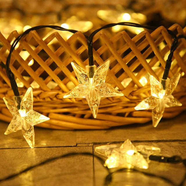 Guirlande Solaire Extérieur Étoile Magique