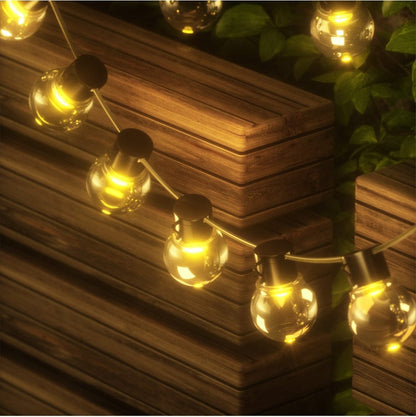 Guirlande d'Ampoules Solaires LED Pour Extérieur