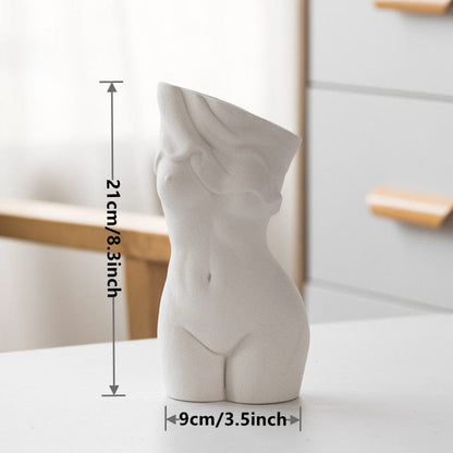 Vase Corps de Femme en Céramique