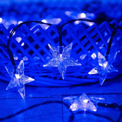 Guirlande Solaire Extérieur Étoile Magique