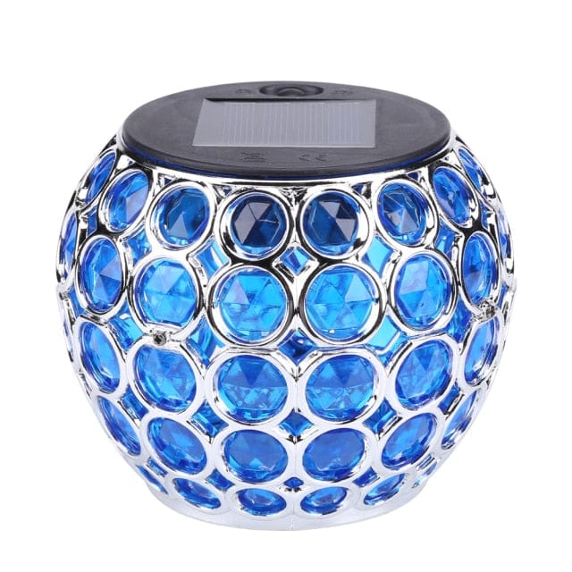 Lampe de Table Solaire Mosaïque Colorée LED