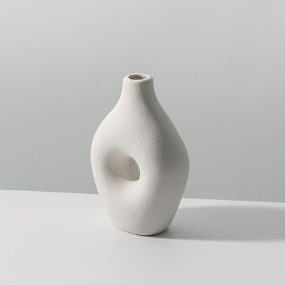 Vase Nordique Minimaliste en Céramique
