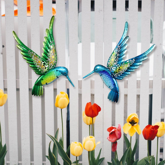 Décoration Murale "Duo de Colibri"