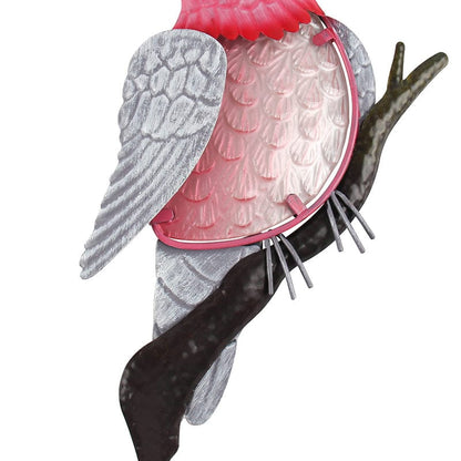 Décoration Murale Extérieure "Perroquet sur sa Branche"