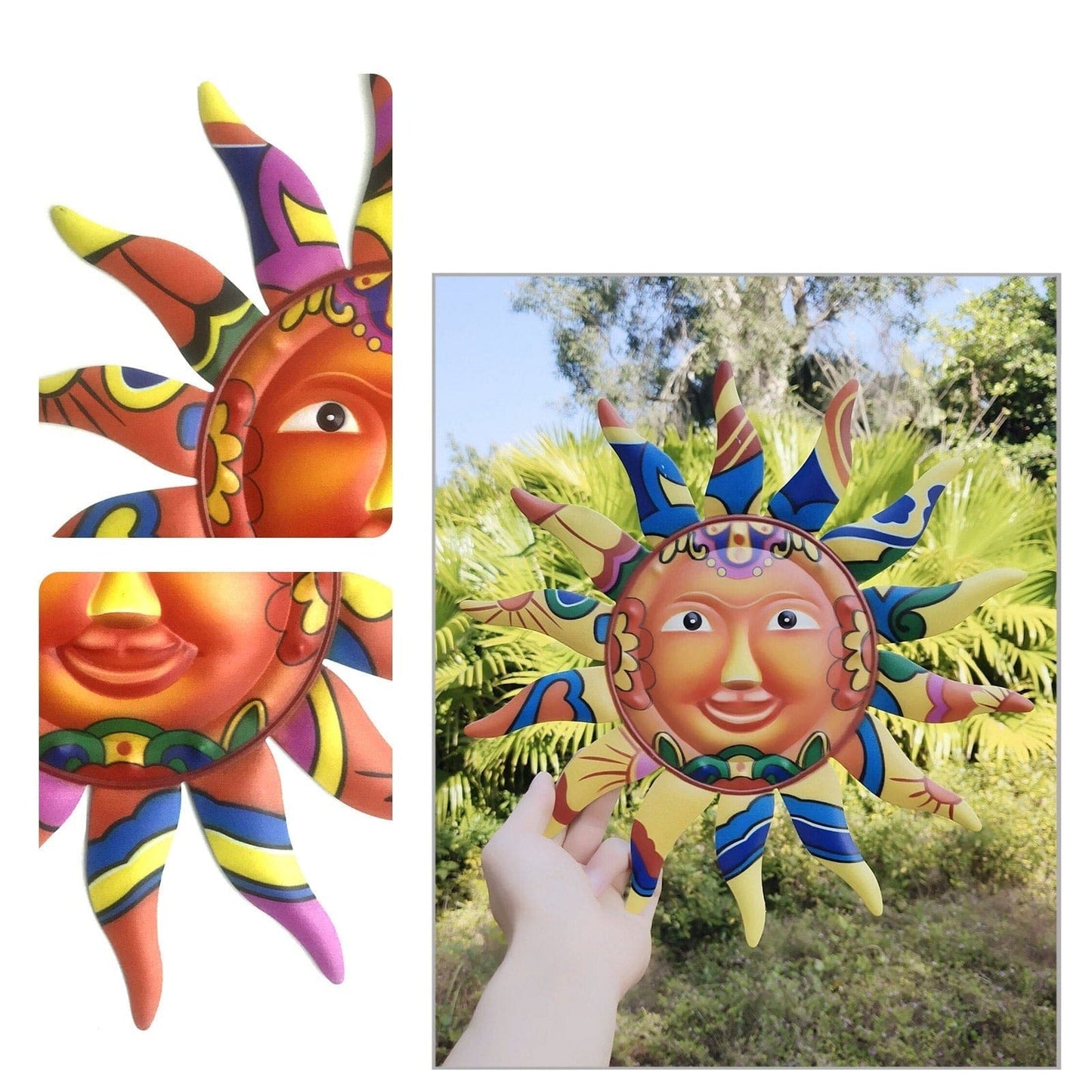 Décoration Murale Extérieure "Soleil Inca"