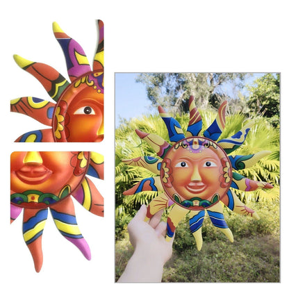 Décoration Murale Extérieure "Soleil Inca"